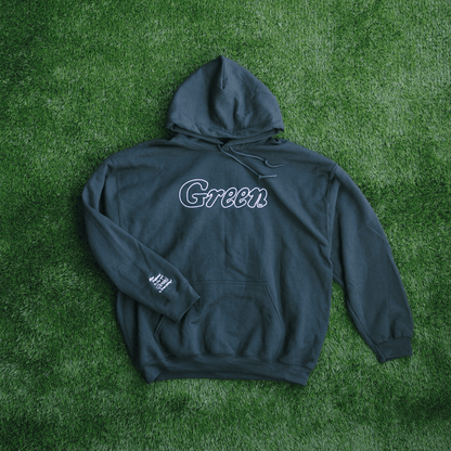 'Green' Embroidered Hoodie